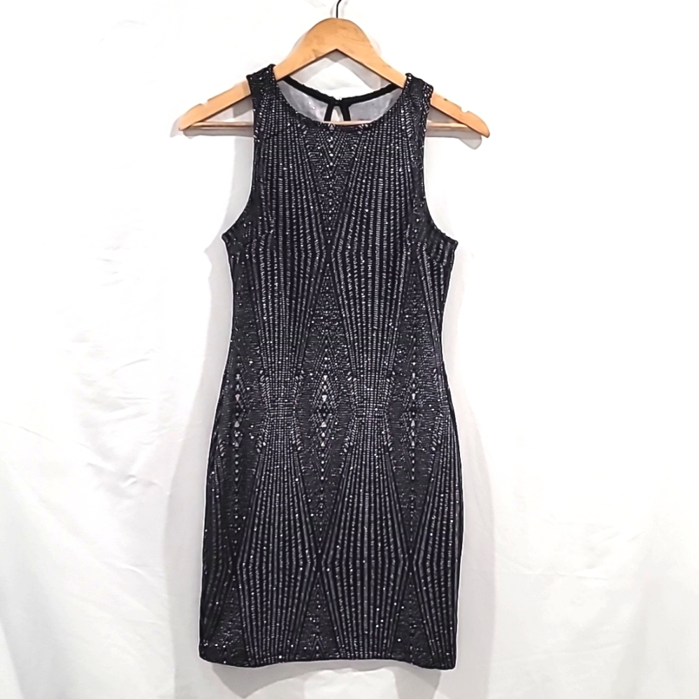 Black Glitter dress